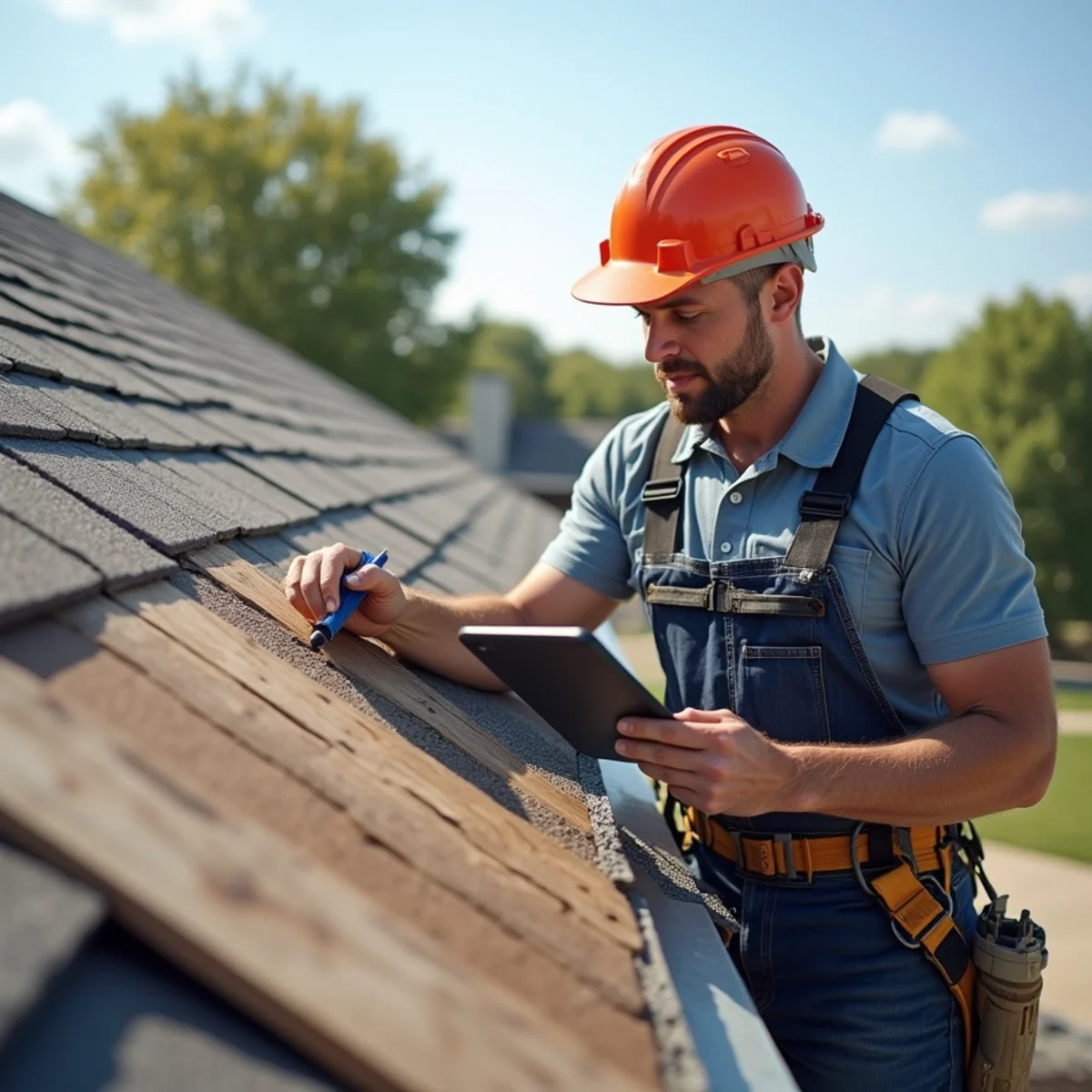 Shingle Roof Replacement roof inspection, decking review and quality control in Little Rock AR